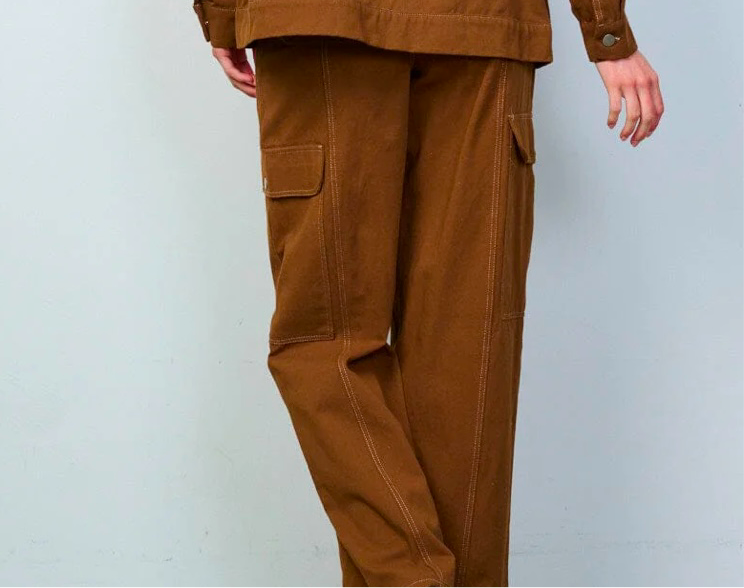 Brown Denim Bottom