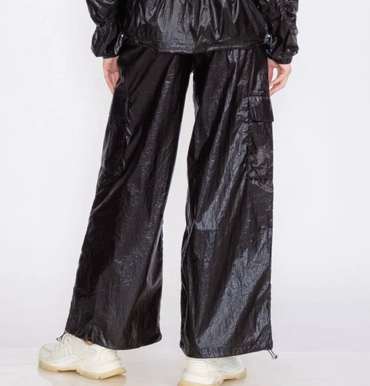 Elastic Cargo Pants