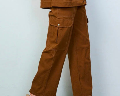 Brown Denim Bottom