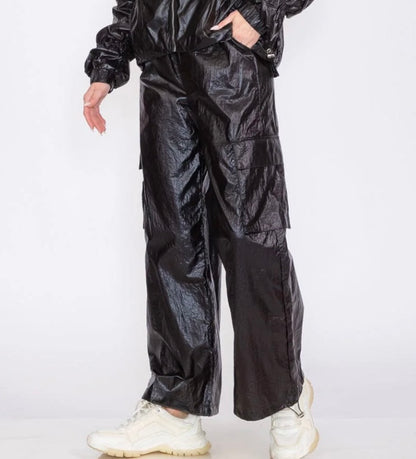 Elastic Cargo Pants