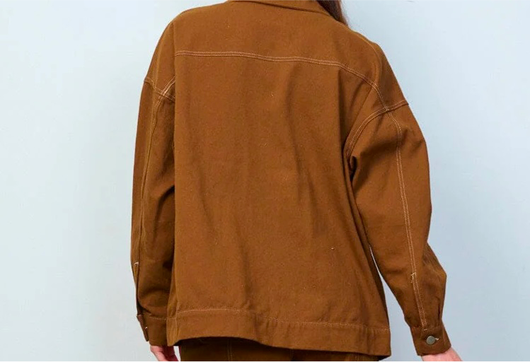 Brown Denim Jacket