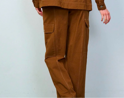 Brown Denim Bottom