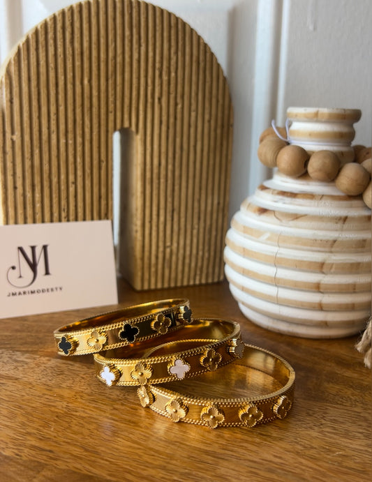Clover Bangles